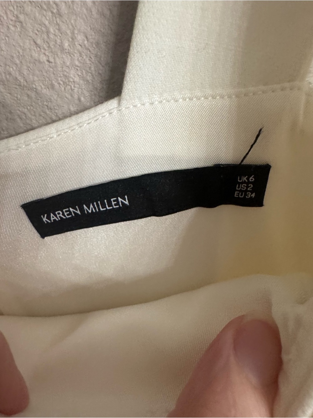 KAREN MILLEN Square-Neck Jumpsuit - Picture 6 of 6